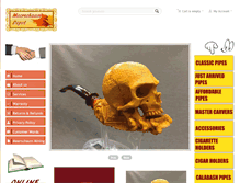 Tablet Screenshot of meerschaumdepot.com